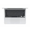 Macbook air 13.6" retina/apple m4 (cpu 10-core, gpu 10-core, neural engine16-core)/16gb/512gb - silver - us kb (2025) 35w usb‑c (cto frommw0x3ro/a),  Laptopuri | electropc.ro