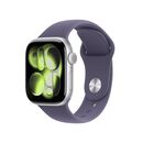 Apple watch series 11 gps 42mm silver aluminium case with purple fog sport band - s/m,  SmartWatch-uri | electropc.ro