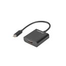 Cablu adaptor usb-c(m) 3.1  hdmi(f) 15 cm (displayport alt mode) negru,  Cabluri video | electropc.ro