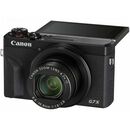 Camera foto canon powershot g7x mark iii, 20.1mpx, sensor cmos, procesor dicic 8, zoom optic 4.2x, stabilizare optica, autofocus, macro 5cm, touchscreen 3" rabatabil, face detection, video (4k) 3840 x 2160, 29.97 / 25fps, (full hd) 1920 x 1080, , 119.9 / ,  Aparate foto compacte | electropc.ro