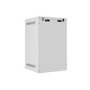 Dulap rack 10" perete 9u / 280x310 (flat pack) cu ușă din sticlă, gri,  Cabinete metalice | electropc.ro