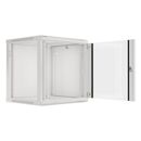 Dulap rack 19" perete 12u / 600x600 (flat pack) v2 gri,  Cabinete metalice | electropc.ro