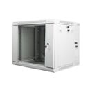 Dulap rack 19" perete secțiune dublă 9u / 600x600 (flat pack) gri,  Cabinete metalice | electropc.ro