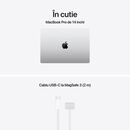 Macbook pro 14.2"/apple m5 (cpu 10-core, gpu 10-core, neural engine 16- core)/24gb/512gb - silver - int kb (no adapter) - 2025 (cto from mde44ro/a),  Laptopuri | electropc.ro