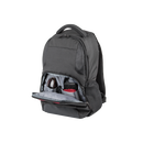Rucsac laptop natec eland, compatibilitate dimensiune laptop 15.6", 3 compartimente, capacitate 22l, material polyester 300d, negru,  Genti laptop | electropc.ro