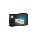 Set 3 prize inteligente philips hue smart plug tip f alb 220-240v 2300w zigbee bluetooth | compatibil alexa siri google assistant,  Accesorii pentru iluminat inteligent | electropc.ro