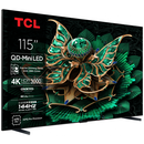 Televizor tcl miniled 115c7k, 291 cm, smart google tv, 4k ultra hd, 100hz, clasa e,  Televizoare | electropc.ro