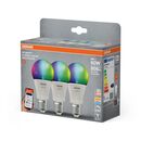 3 becuri led rgb inteligente osram smart+ matter over wifi classic multicolour a ,e27, 9w (60w), 806 lm, lumina alba si color (2700-6500k),  Surse de lumina LED inteligente | electropc.ro