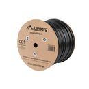 Cablu lan cat.6 utp 305 m solid, exterior, cupru, negru, fluke passed,  Cabluri periferice | electropc.ro