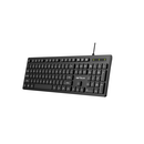 Tastatura serioux cu fir, interfata usb, 104 taste, material abs, us layout, lungime cablu 1.5m pvc, dimensiuni 429*128*20mm; 416g, negru,  Tastaturi | electropc.ro