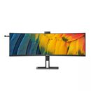 Monitor philips 44.5" 45b1u6900ch/00, curvature: 1500r, diagonal (inch): 44.5, diagonal (cm): 113, aspect ratio: 32:9, panel: lcd va, resolution: 5120x1440, refresh rate: 75hz, response time gtg: 4ms, brightness (max): 450 cd/m², contrast (static) : 3000:,  Monitoare LED | electropc.ro