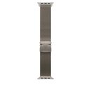 49mm natural titanium milanese loop - small,  Bratari fitness | electropc.ro