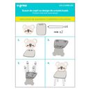 Scaun copii, mdf,design ursulet koala, u-grow,  Mobilier camera copii | electropc.ro
