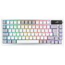 Tastatura mecanica gaming asus rog azoth, layout us, switch rog nx snow, iluminare rgb, lungime cablu 2 metri, alb,  Tastaturi | electropc.ro