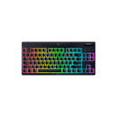 Tastatura mecanica wireless razer blackwidow v4 low profile hyperspeed tkl, switch razer™ low-profile mechanical switches (yellow linear switch), 110 taste, iluminare razer™ chroma rgb, negru,  Tastaturi | electropc.ro