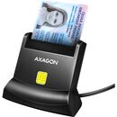 Cititor electronic AXAGON carti de identitate Smart Card FlatReader CRE-SM4N, USB 2.0,  Card reader | electropc.ro