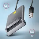 Cititor electronic AXAGON carti de identitate Smart Card FlatReader CRE-SM3T, USB 2.0,  Card reader | electropc.ro