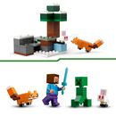 Aventura din taiga a lui steve  lego21583,  Seturi de constructie | electropc.ro