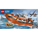 Barca de salvare si elicopter ale.pazei de coasta lego60504,  Seturi de constructie | electropc.ro