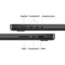 Macbook pro 16.2"/apple m4 max (cpu 14-core, gpu 32-core, neural engine 16-core)/36gb/1tb - space black - ro kb, cto from mx303ro,  Laptopuri | electropc.ro