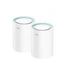 Sistem mesh dual band wireless gigabit cudy rout-wless-m1300/2-cdy, 2.4/5 ghz, 867 mbps, 120 m, 2 dispozitive,  Routere Wireless | electropc.ro