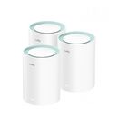 Sistem mesh dual band wireless gigabit cudy rout-wless-m1300/2-cdy, 2.4/5 ghz, 867 mbps, 120 m, 3 dispozitive,  Routere Wireless | electropc.ro