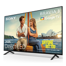 Televizor sony bravia 3 led 50s39, 126 cm, smart google tv, 4k, clasa e,  Televizoare | electropc.ro