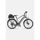 Bicicleta electrica ulzomo metro 26 e-bike, 250w, 36v 17ah, autonomie 100km, viteza maxima 25km/h, grey, 26'',  Biciclete | electropc.ro