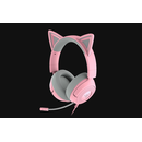 Casti razer kraken kitty v3 x, frecventa raspuns 20 hz – 28 khz, sensibilitate 98 dbspl / mw at 1 khz by hats si microfon unidirectional, sensibilitate microfon -42 ± 3 dbv / pa, 1 khz, roz,  Casti audio | electropc.ro