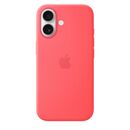 Iphone 17 silicone case with magsafe – bright guava,  Accesorii | electropc.ro