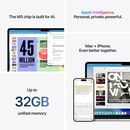Macbook air 15.3" retina/apple m5 (cpu 10-core, gpu 10-core, neuralengine16-core)/16gb/1tb - sky blue - int kb (no adapter) - 2026,  Laptopuri | electropc.ro