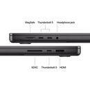 Macbook pro 14.2"/apple m5 (cpu 10-core, gpu 10-core, neural engine 16-core)/32gb/1tb - space black - int kb (no adapter) - 2026,  Laptopuri | electropc.ro