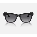 Ray-ban meta wayfarer ai glasses matte black/polar gradient graphite (large),  Gadgeturi | electropc.ro