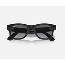 Ray-ban meta wayfarer ai glasses matte black/polar gradient graphite (large),  Gadgeturi | electropc.ro