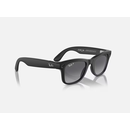 Ray-ban meta wayfarer ai glasses matte black/polar gradient graphite (large),  Gadgeturi | electropc.ro