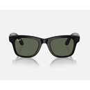 Ray-ban meta wayfarer ai glasses shiny black/g-15 green,  Gadgeturi | electropc.ro