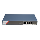 Switch poe hikvision ds-3e1512hp-si-8p2t2f: 8 x 10/100/1000 mbps poe ports, 2 × 10/100/1000 mbps rj45, 2 x 10/100/1000 mbps sfp, 8 porturi poe maxim 90w, buget poe 130w, tensiune alimentare: 100-240v~ 50/60hz 2.5a, dimensiuni: 335 mm × 44.5 mm × 175.8 mm,,  Switch-uri | electropc.ro