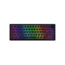 Tastatura cu fir hator skyfall 65, interfata usb, switch hator aurum sterling linear, material tasta oma, buton de control multimedia, sistem de anulare a zgomotului integrat, negru,  Tastaturi | electropc.ro
