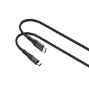 Cablu lemontti super fast charge type-c la type-c, pd 100w, putere: 100w：5v/3a、9v/3a、12v/3a、15v/3a、20v/5a, lungime 1.2m, cablu,  Cabluri periferice | electropc.ro