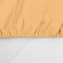 Cearceaf pat cu elastic 160x200 cm galben pal,  Cearceafuri de pat | electropc.ro