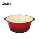 Ceaun din fonta emailata 41x19.5 cm, 16l, cooking by heinner,  Tavi copt | electropc.ro