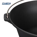 Ceaun din fonta pura 37x17.5 cm, 10l, cooking by heinner,  Tavi copt | electropc.ro