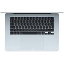 Macbook air 15.3" retina/apple m5 (cpu 10-core, gpu 10-core, neuralengine16-core)/32gb/1tb - sky blue - int kb (no adapter) - 2026 (cto from mdvu4ro/a),  Laptopuri | electropc.ro
