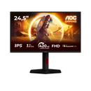 Monitor aoc 24.5" 25g4kur, diagonal (inch): 24.5, diagonal (cm): 62, aspect ratio: 16:9, panel: fast ips, resolution: 1920x1080, refresh rate: 420hz, response time gtg: 1ms, response time mprt: 0.3ms, brightness (max): 350 cd/m², contrast (static) : 1000:,  Monitoare LED | electropc.ro