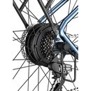 Bicicleta electrica ulzomo metro 26 e-bike, 250w, 36v 17ah, autonomie 100km, viteza maxima 25km/h, blue, 26'',  Biciclete | electropc.ro