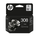 Hp 308 black original ink cartridge. cartridge capacity: standard yield, black ink type: pigment-based ink, supply type: single pack, printing colours: black, quantity per pack: 1 pc(s), black ink page yield: 160 pages,  Cartuse cerneala | electropc.ro