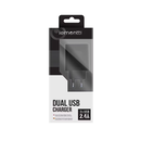 Lemontti incarcator retea 2.4a 2 porturi usb-a negru,  Cabluri periferice | electropc.ro