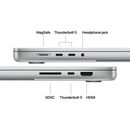 Macbook pro 16.2"/apple m5 max (cpu 18-core, gpu 40-core, neural engine 16-core)/48gb/2tb - silver - us kb (no adapter) - 2026 (cto from mge94ro/a),  Laptopuri | electropc.ro