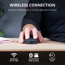 Mouse trust puck, rechargeable bluetooth, negru,  Mouse | electropc.ro