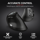 Mouse trust voxx, rechargeable ergonomic wireless, negru,  Mouse | electropc.ro